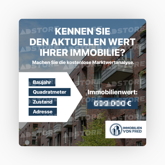 Marktwertanalyse - Blurry