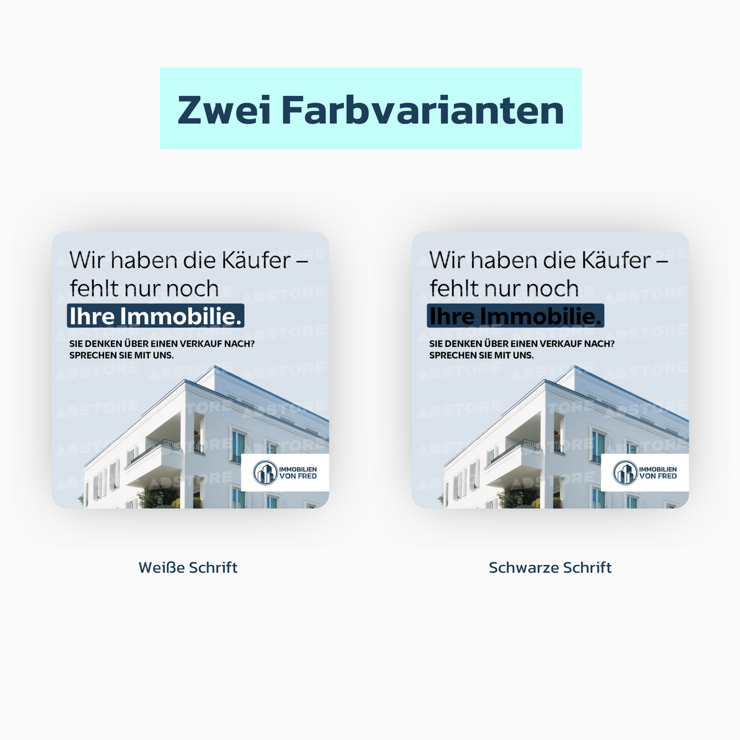 Käuferfinder - "Fehlt nur noch ..."