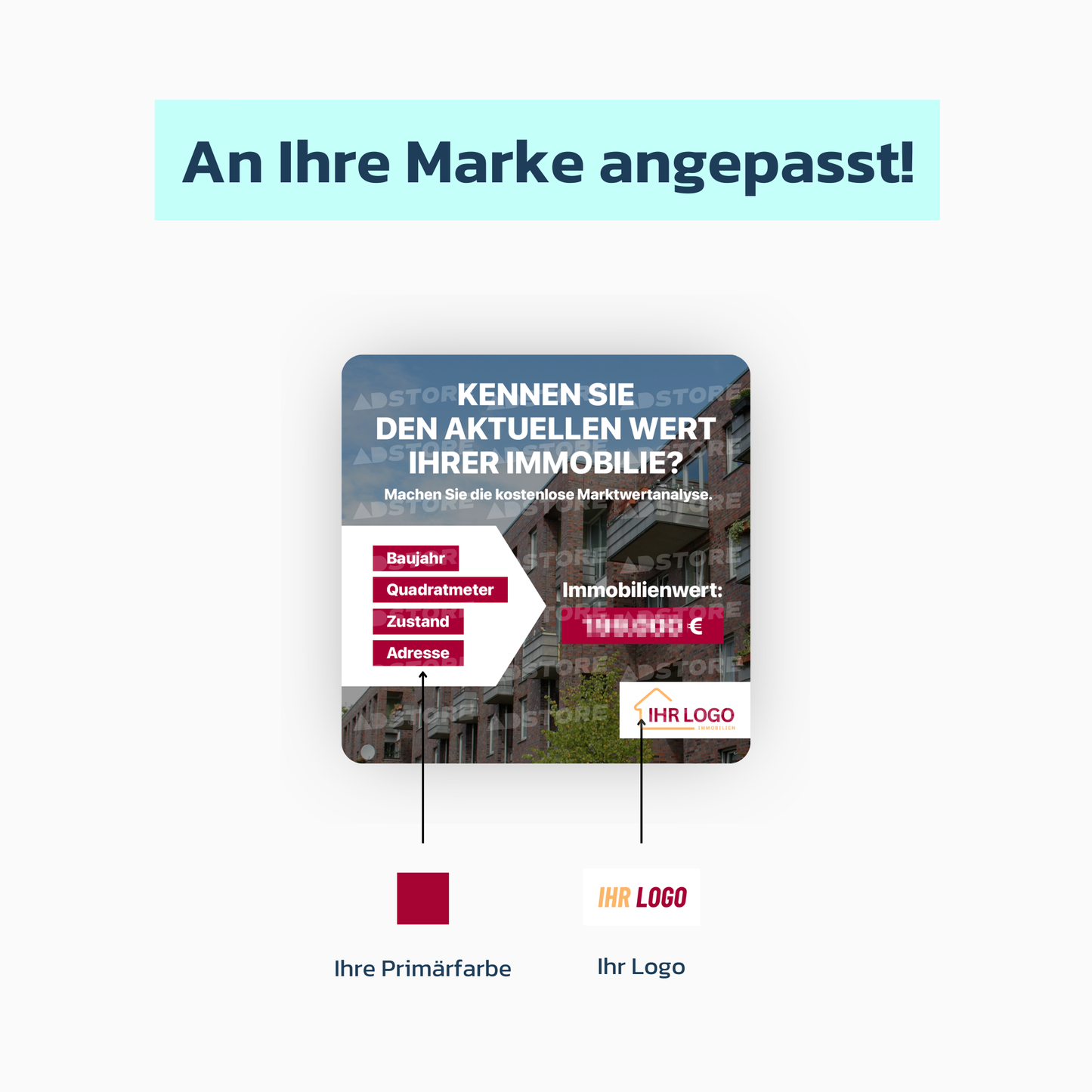 Marktwertanalyse - Blurry