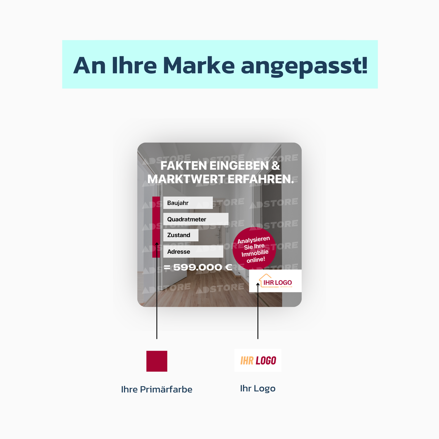 Marktwertanalyse - Gleichung